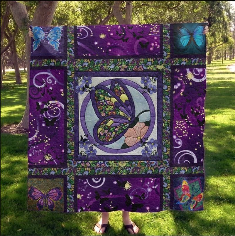 Mp0211 Butterfly Butterfly And Moonlight Quilt Dhc16124067Dd