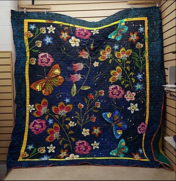 Mp0211 Butterfly Spring Garden Quilt Dhc16124074Dd