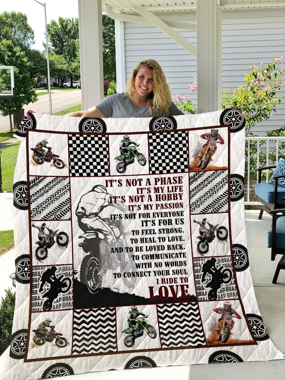 Mp0310 Motorcross It S My Life Quilt Dhc16123010Dd