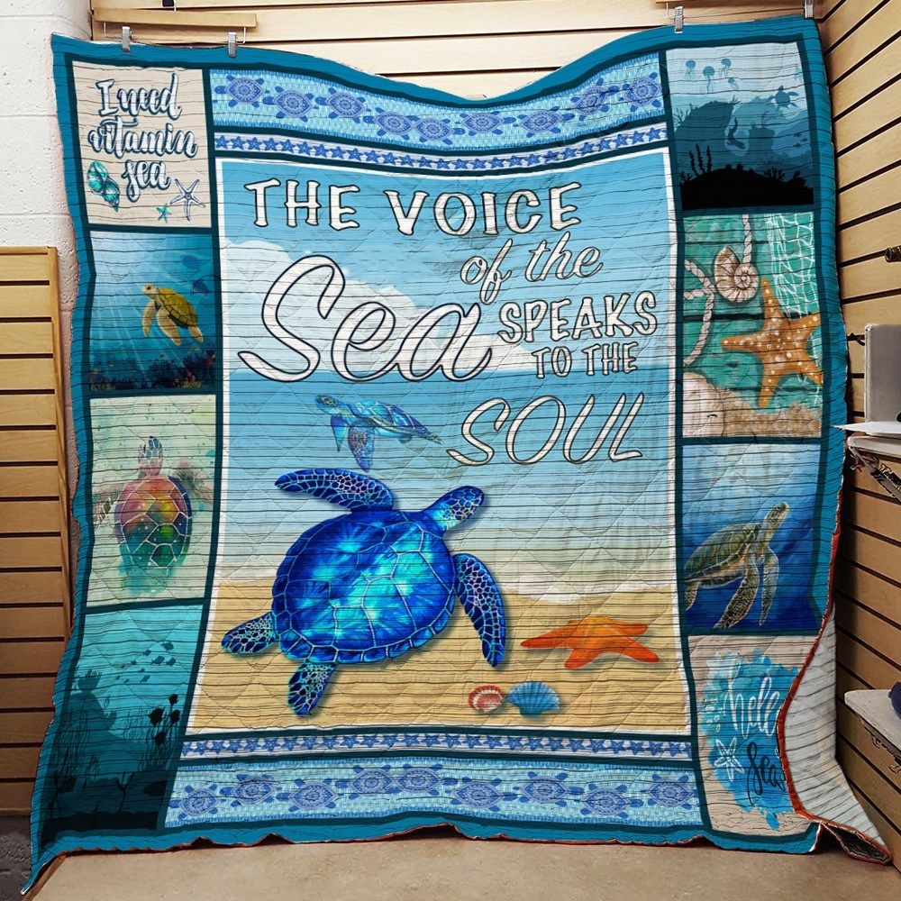 Mp0410 Turtle I Need Vitamin Sea Quilt Dhc16122980Dd
