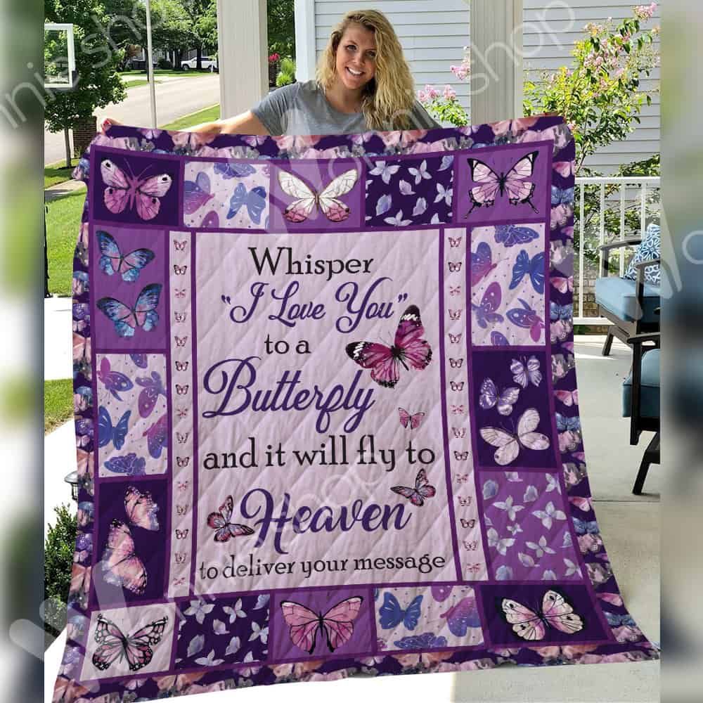 Mp0411 Butterfly Violet Heaven Quilt Dhc16124038Dd