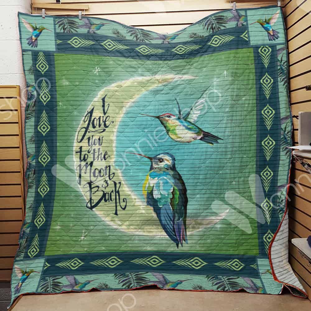 Mp0411 Hummingbird Green Love Bird Quilt Dhc16124041Dd