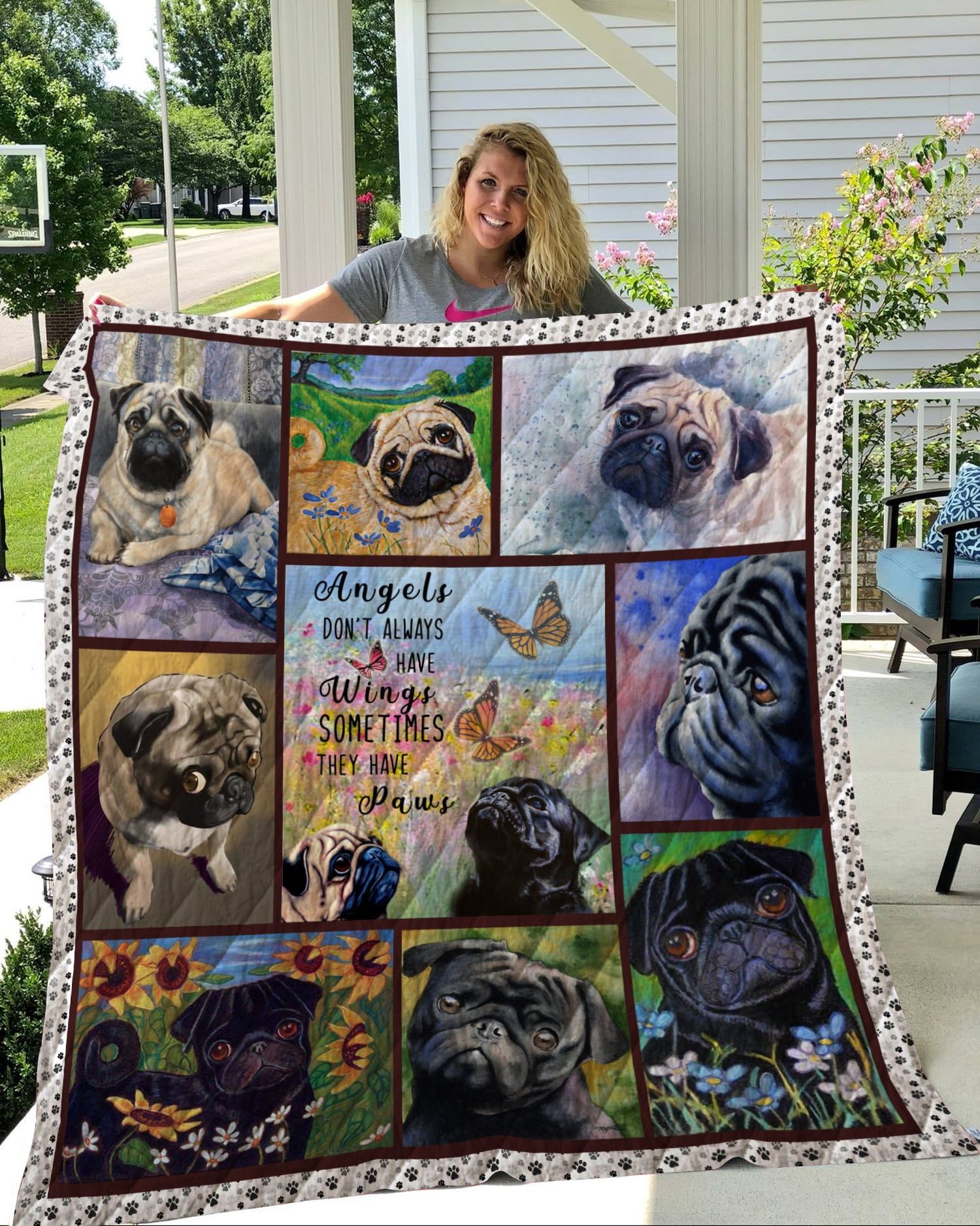 Mp0507 Pug It S Long Gone Quilt Dhc16122095Dd
