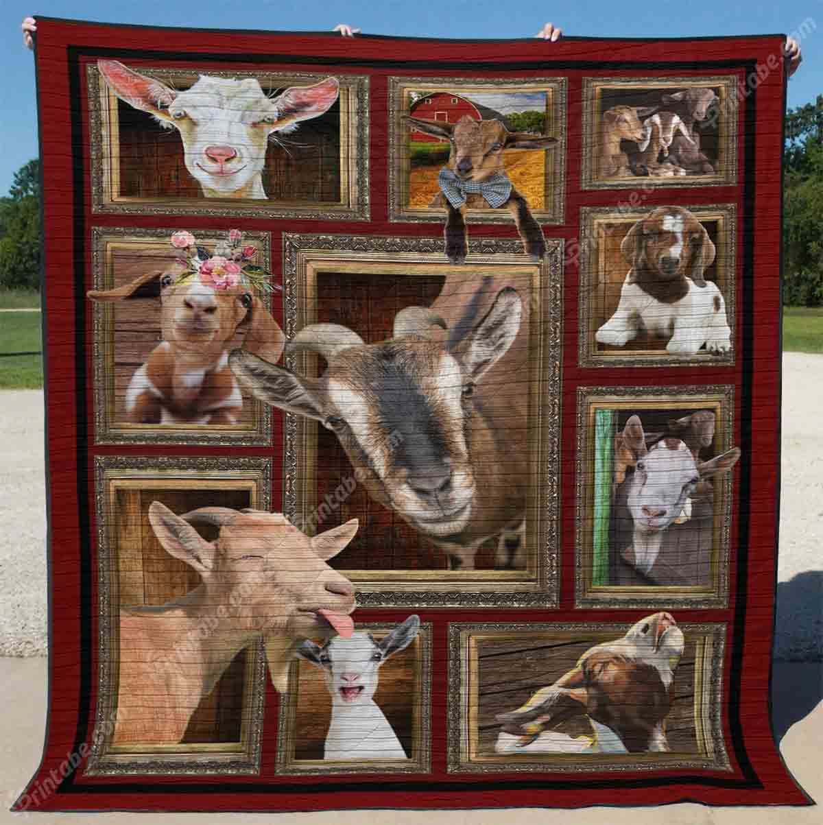 Mp0509 Goat Youre Really Nice Quilt Dhc16124631Dd
