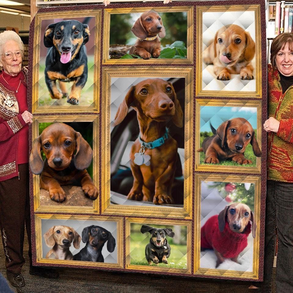 Mp0512 Dachshund You Are My Soul Quilt Dhc16122189Dd