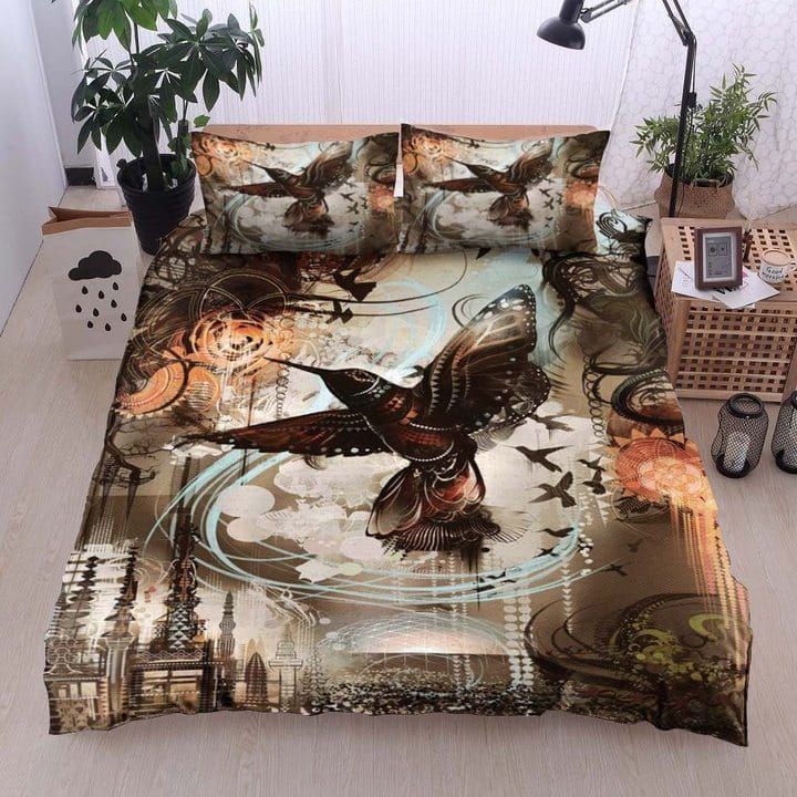 Hummingbird Fly To Heaven Bedding Set