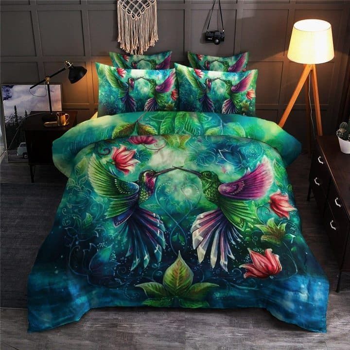 Hummingbird In Heaven Bedding Set