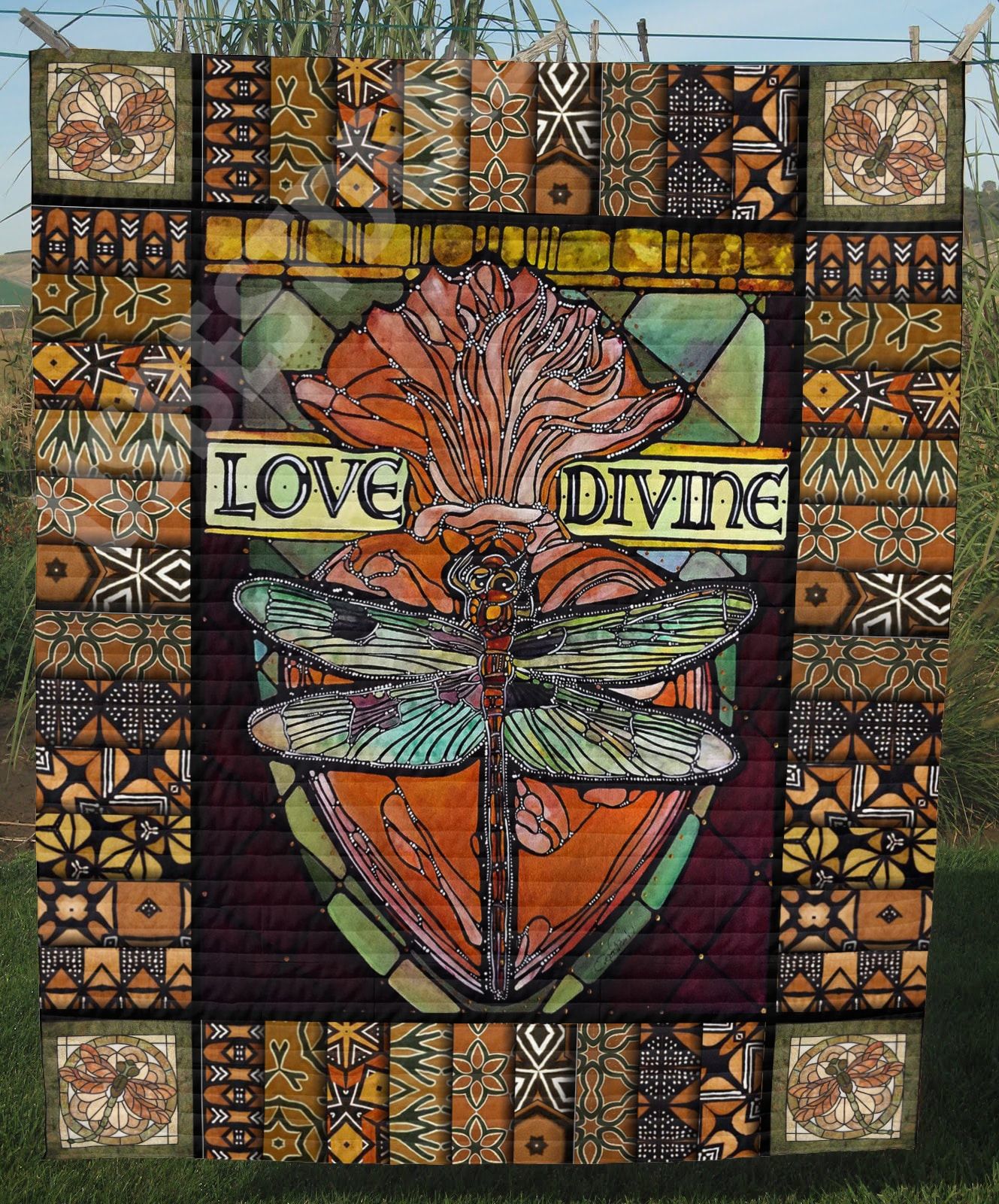 Mp0607 Dragonfly Love Divine Quilt Dhc16122973Dd
