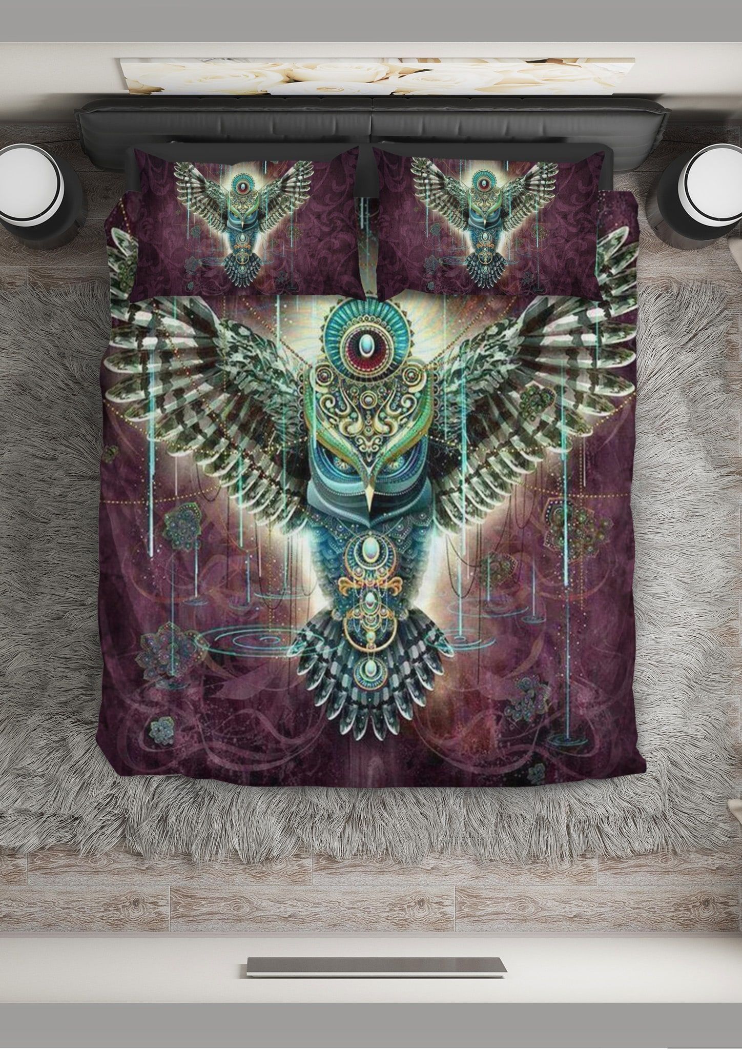 Owl Mystical Owl Bedding Set