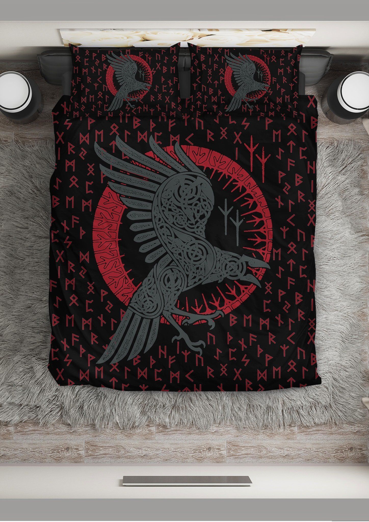 Norse Raven The Magic Bedding Set