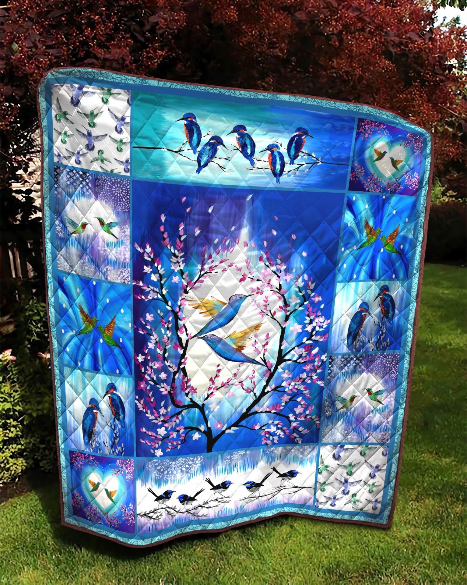 Mp0811 Hummingbird The First Love Quilt Dhc16122645Dd