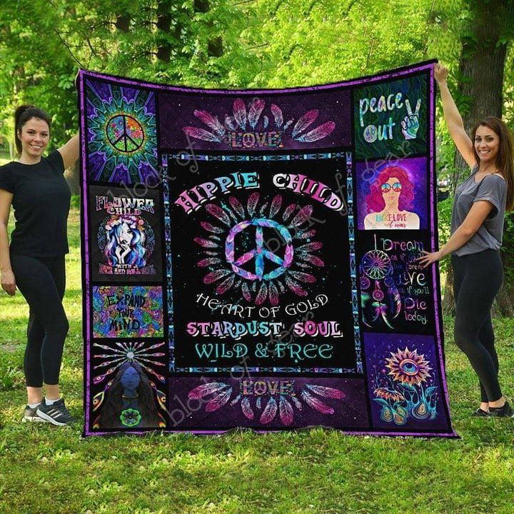 Mp0909 Hippie Heart Of Gold Quilt Dhc16124564Dd