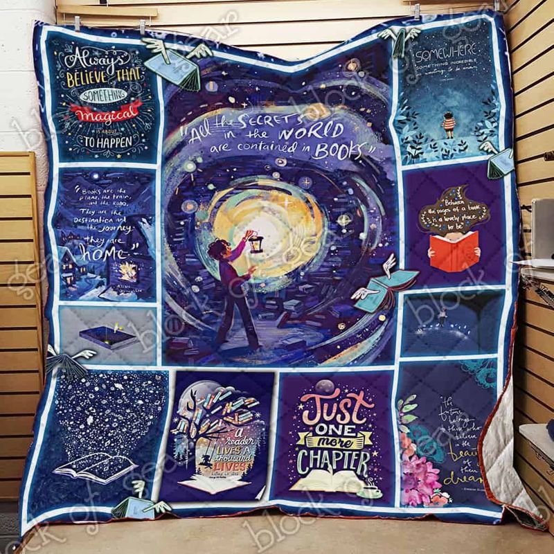 Mp0911 Reading Everything In Books Quilt Dhc16122532Dd