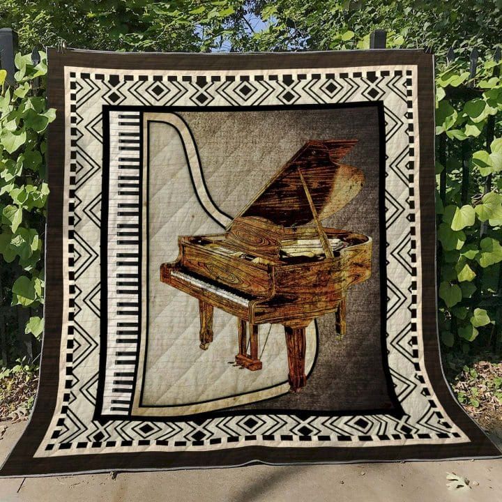 Mp0912 Piano Vintage Music Quilt Dhc16122087Dd