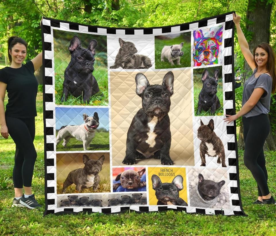 Mp1109 French Bulldog The Sun Will Come Quilt Dhc16123479Dd