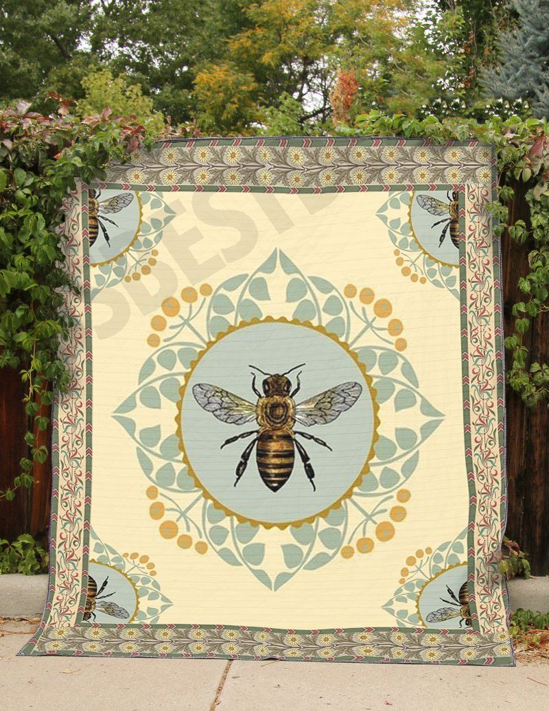 Mp1206 Bee Collect The Dust Quilt Dhc16122967Dd