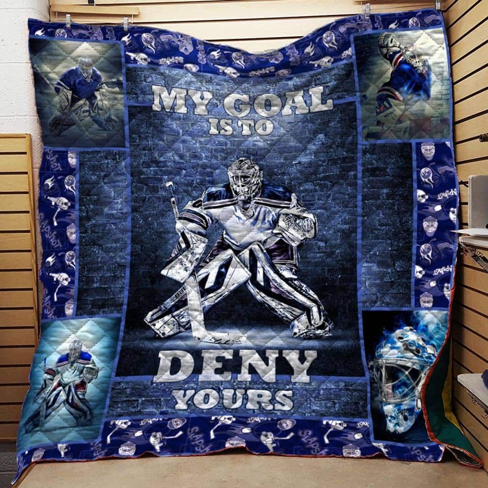 Mp1206 Hockey My Goal Is Quilt Dhc16124414Dd
