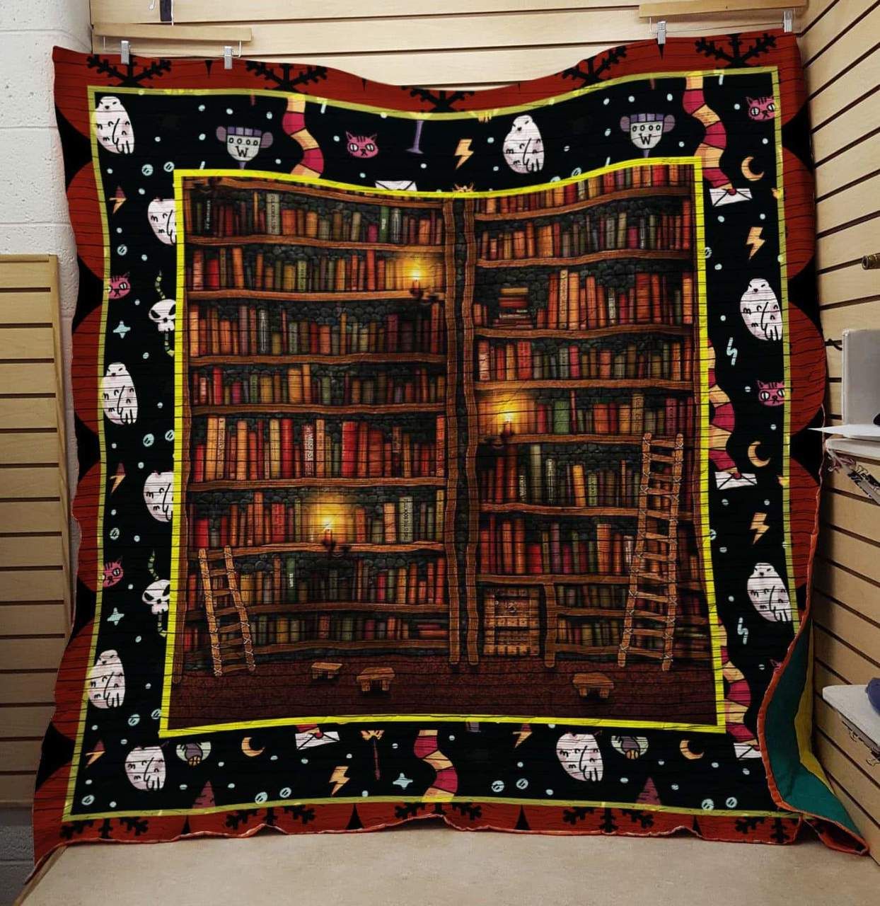 Mp1311 Reading Bookshelf Dream Quilt Dhc16123984Dd