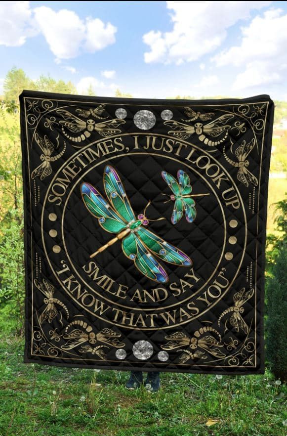 Mp1409 Dragonfly Look Up Sky Quilt Dhc16123343Dd