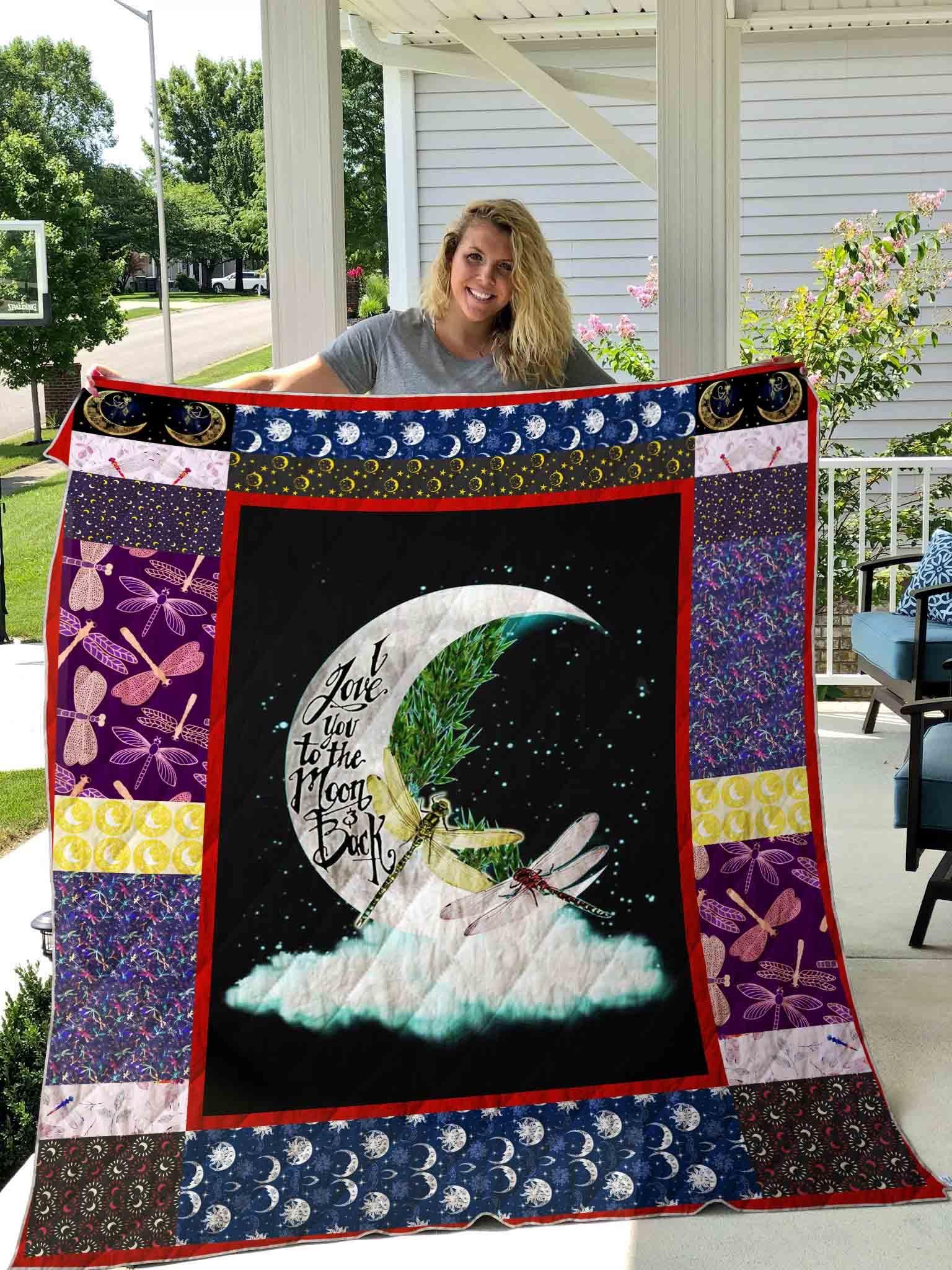Mp1409 Dragonfly Moon Dragonfly Quilt Dhc16123336Dd