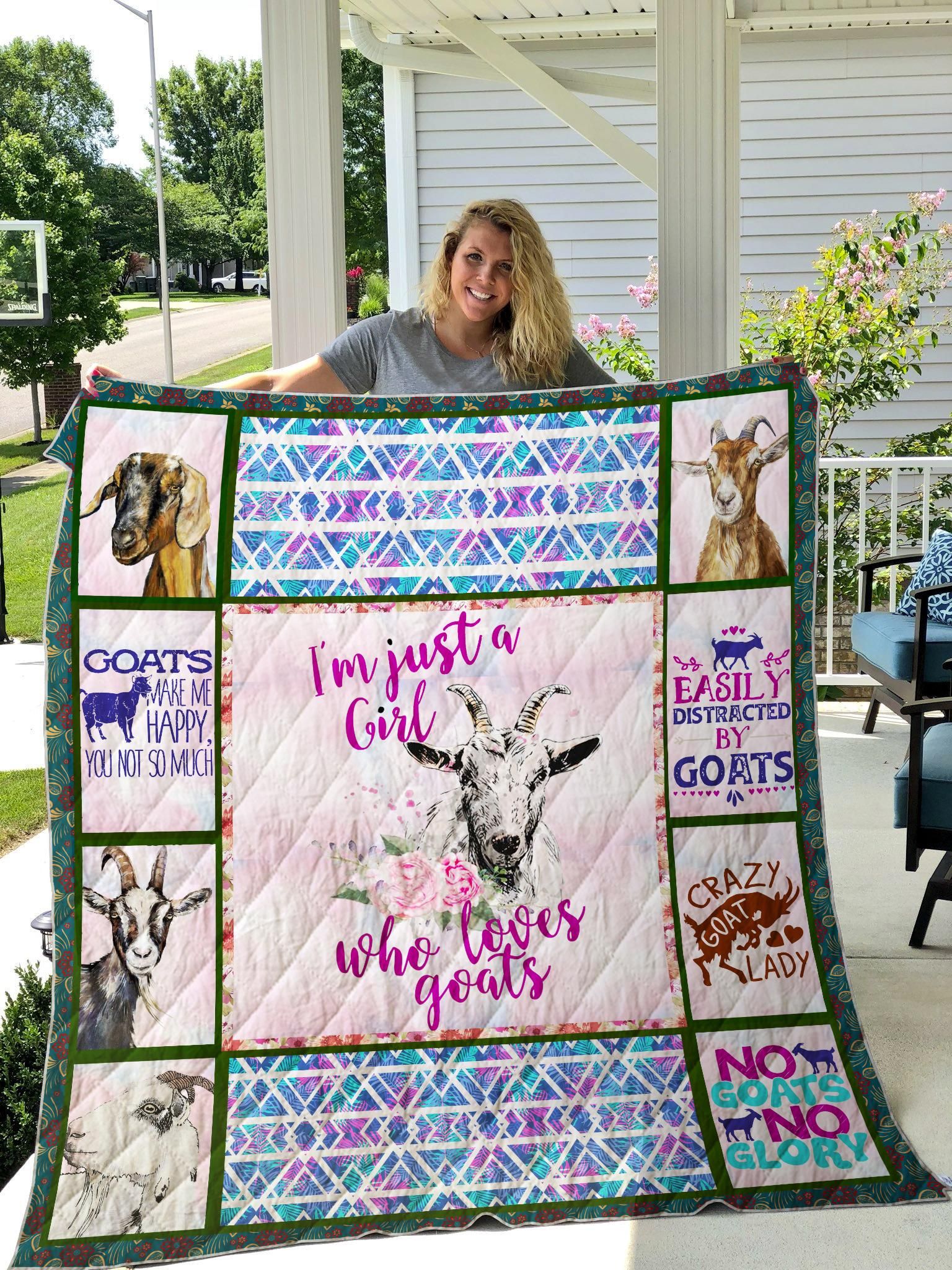 Mp1409 Goat You Not So Much Quilt Dhc16123334Dd