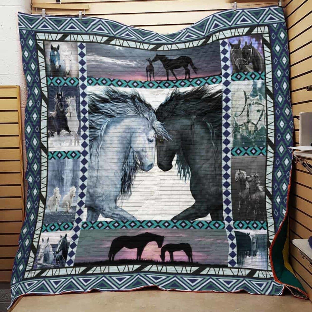 Mp1411 Horse Without Barrier Quilt Dhc16123930Dd