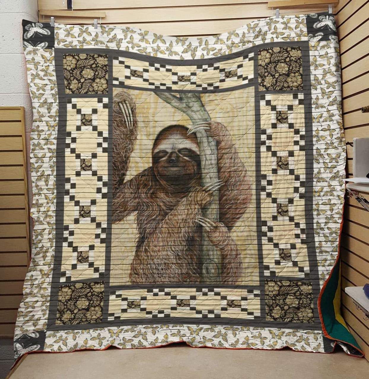 Mp1411 Sloth Oh My Slowly Sloth Quilt Dhc16123915Dd