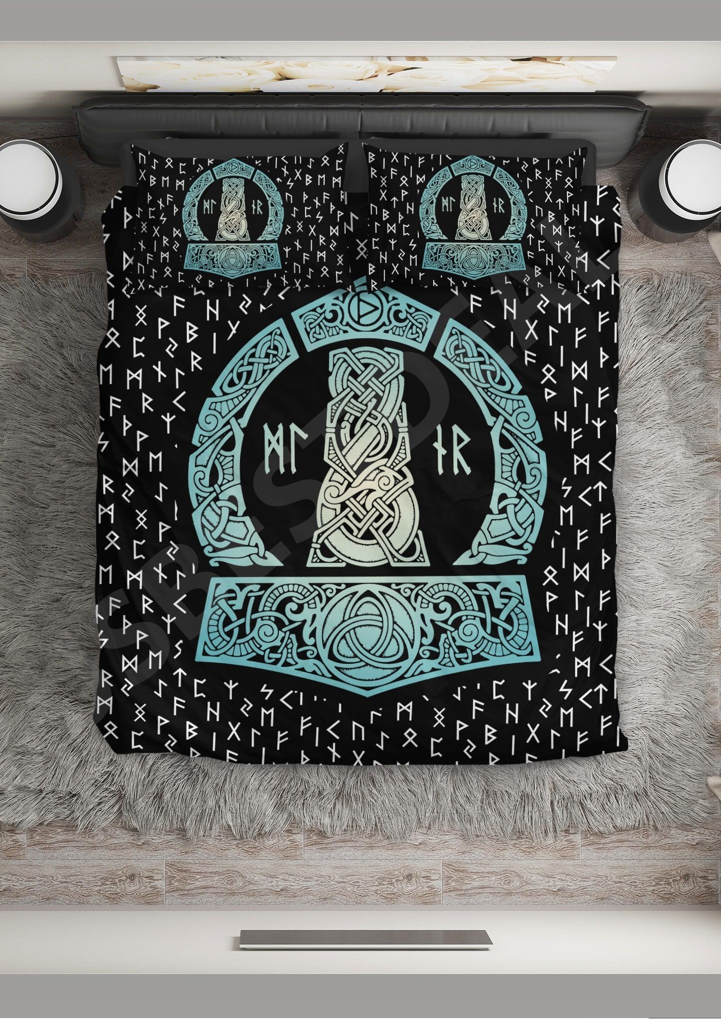 Norse Behind The Halo Bedding Set