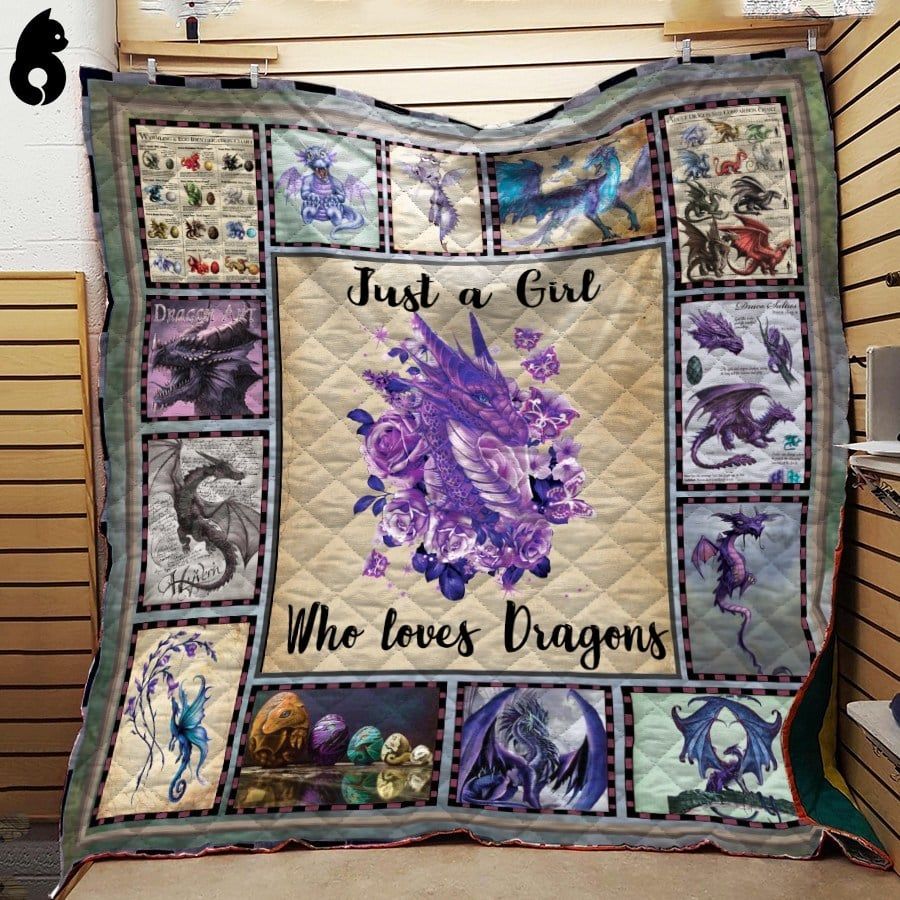 Mp1511 Dragon Girl Love Dragon Quilt Dhc16123897Dd