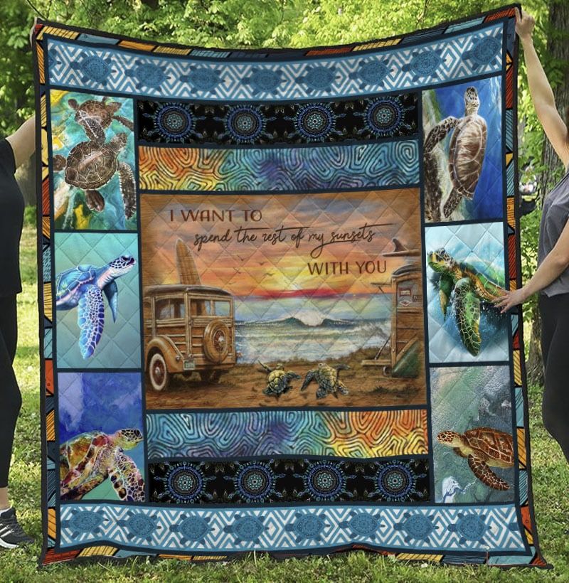Mp1511 Turtle The Rest Of My Sunset Quilt Dhc16123876Dd