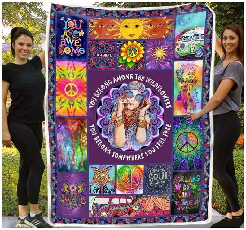 Mp1608 Hippie You Feel Free Quilt Dhc16124896Dd