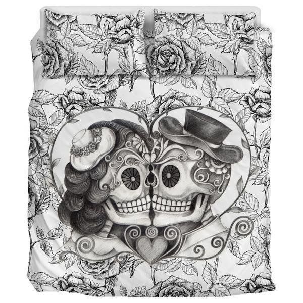 Susk Skull Sweet Love Bedding Set