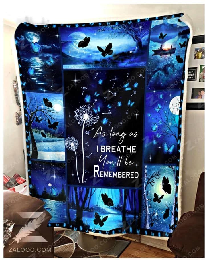 Mp1709 Butterfly As Long As I Breathe Quilt Dhc16123244Dd