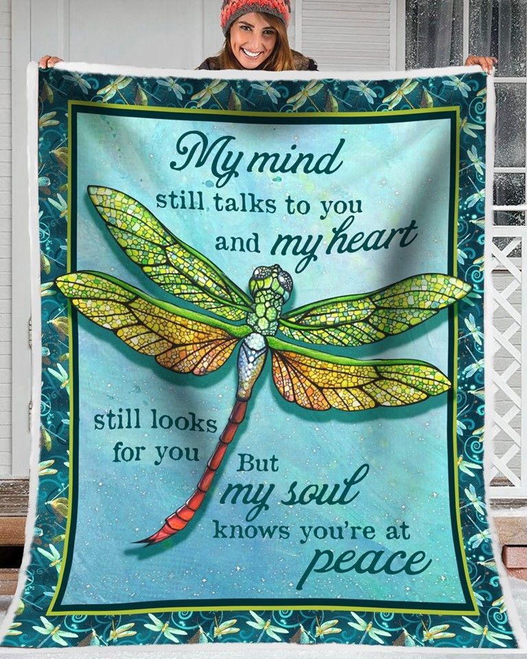 Mp1909 Dragonfly Green At Peace Quilt Christmas Gift Dhc16122828Dd