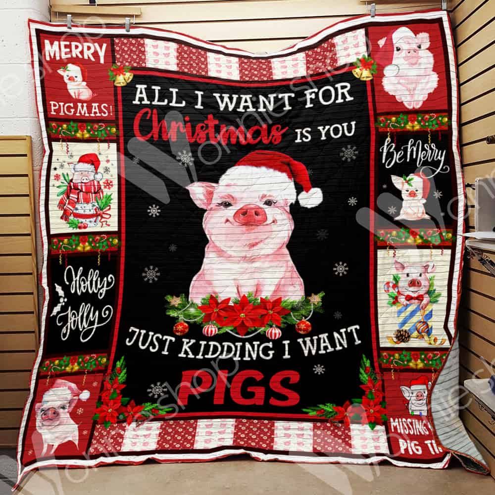 Mp1911 Pig Merry Pigmas Quilt Dhc16123745Dd