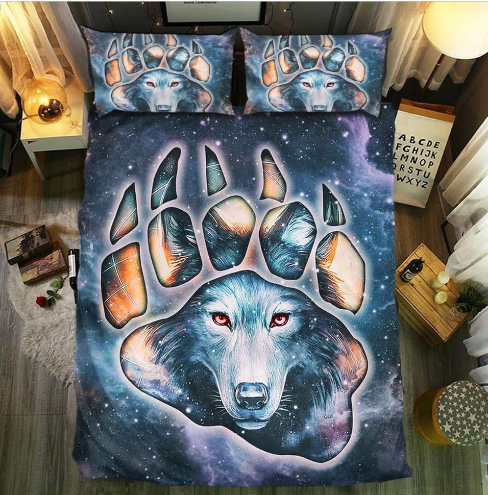 Wolf I Leave Scars Bedding Set