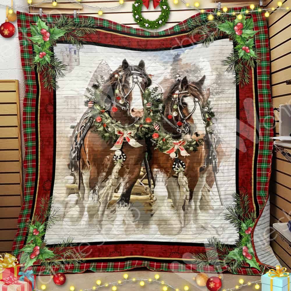 Mp2110 Horse Christmas Horse Quilt Dhc16124438Dd