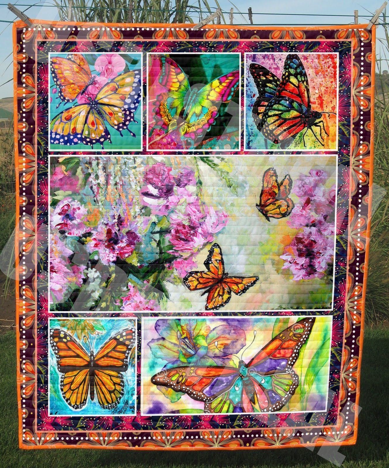 Mp2308 Butterfly Love My Wings Quilt Dhc16124889Dd