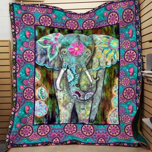 Mp2510 Elephant Love Never Ends Quilt Dhc16124311Dd