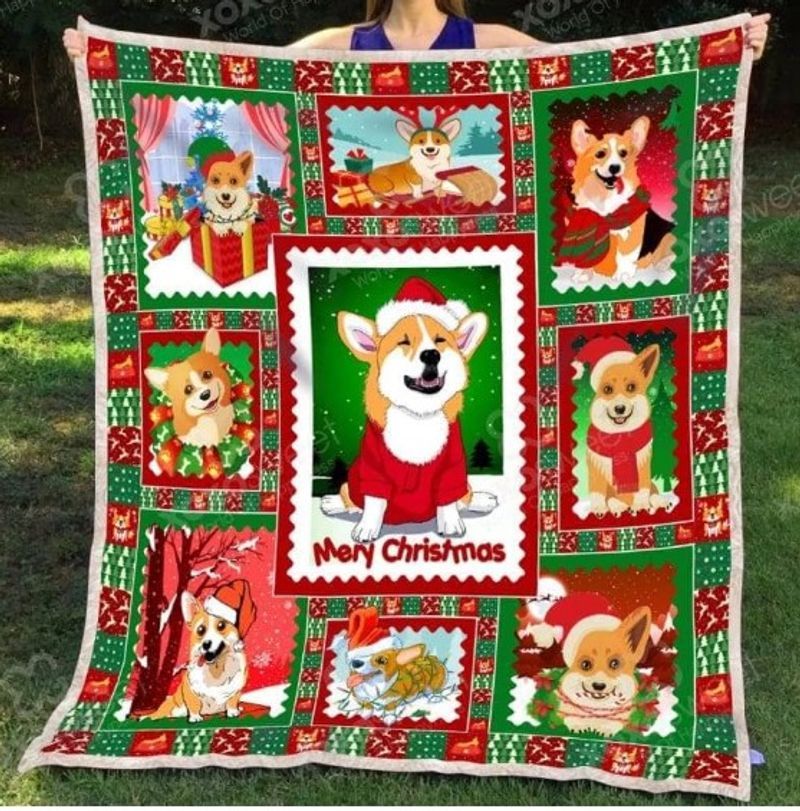 Mp2511 Corgi Corgi Love Quilt Dhc16122437Dd
