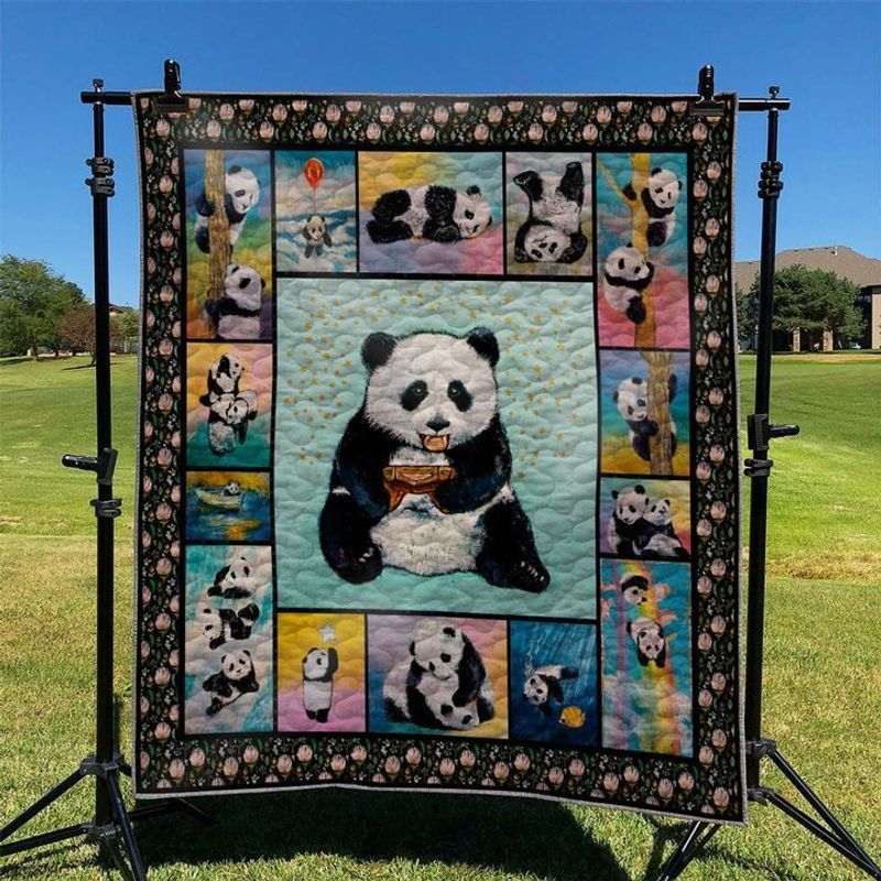 Mp2511 Panda I Love Panda Quilt Dhc16122432Dd