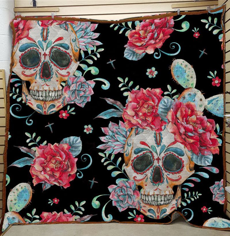 Mp2611 Sugar Skull The Mystery Quilt Dhc16122391Dd