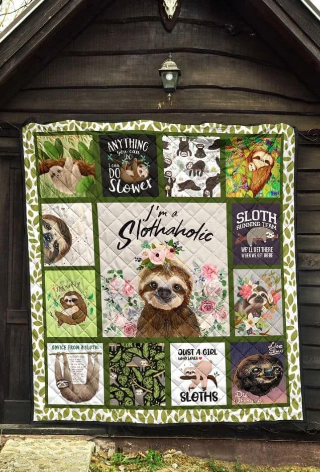 Mp2707 Sloth I M Slothaholic Quilt Dhc16123216Dd