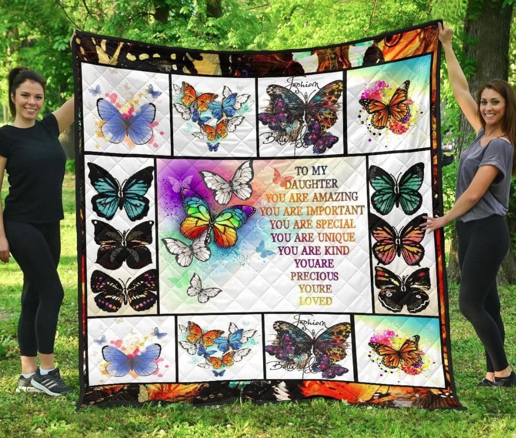 Mp2709 Butterfly You Re Unique Quilt Dhc16123134Dd