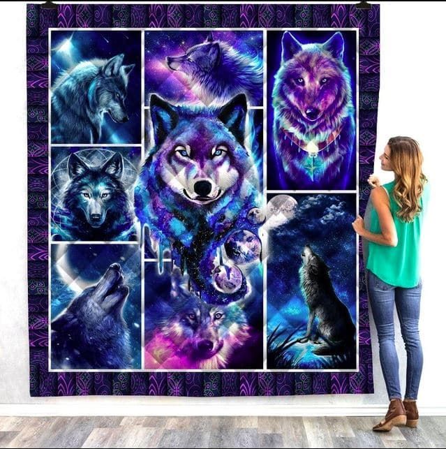 Mp2808 Wolf Nowhere Like I Do Quilt Dhc16124828Dd