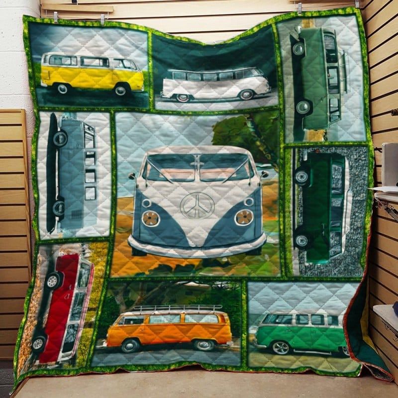 Mp2809 Hippie Hippie Van Lover Quilt Dhc16123095Dd
