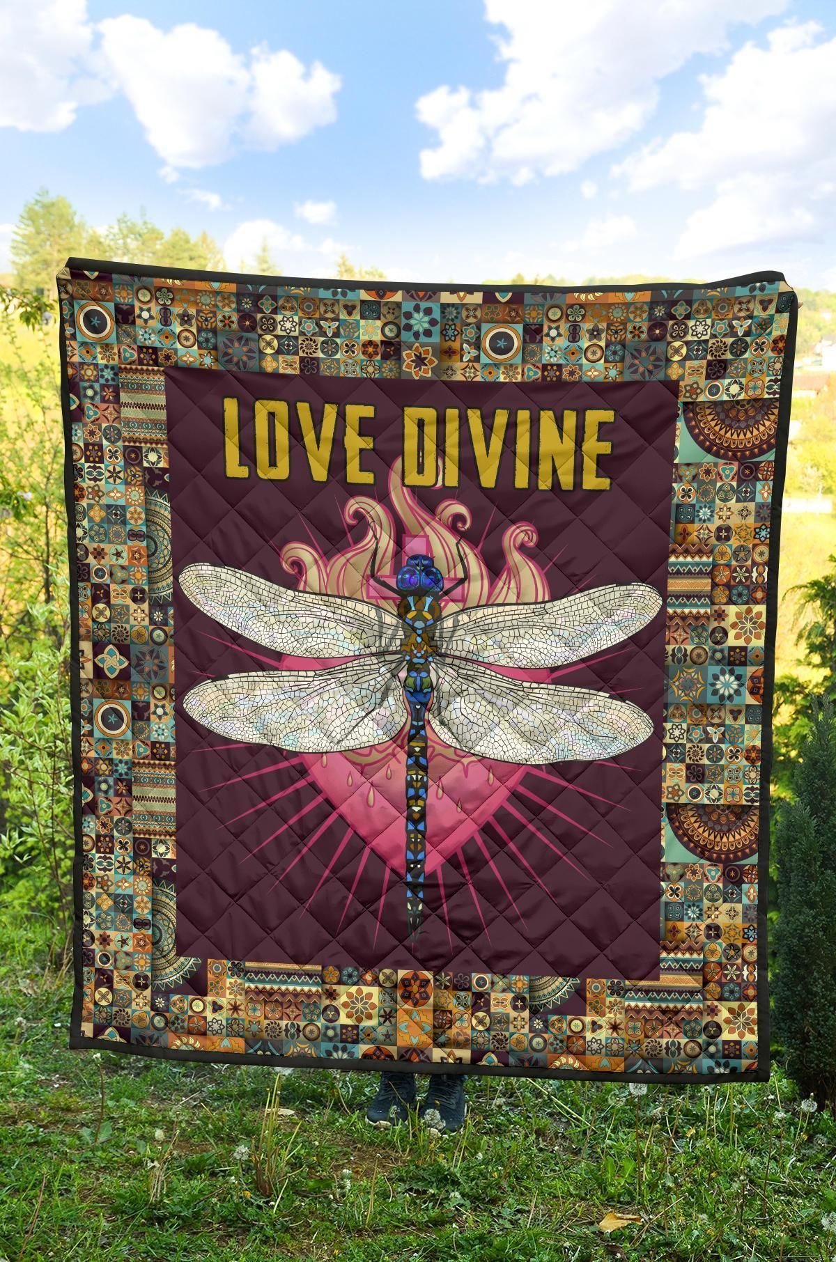 Mp2811 Dragonfly All About Love Quilt Dhc16122364Dd