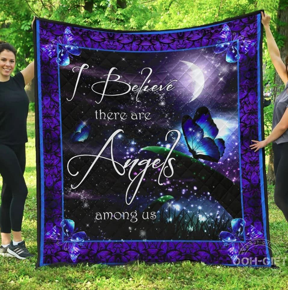 Mp3008 Butterfly Believe In Angels Quilt Dhc16124755Dd