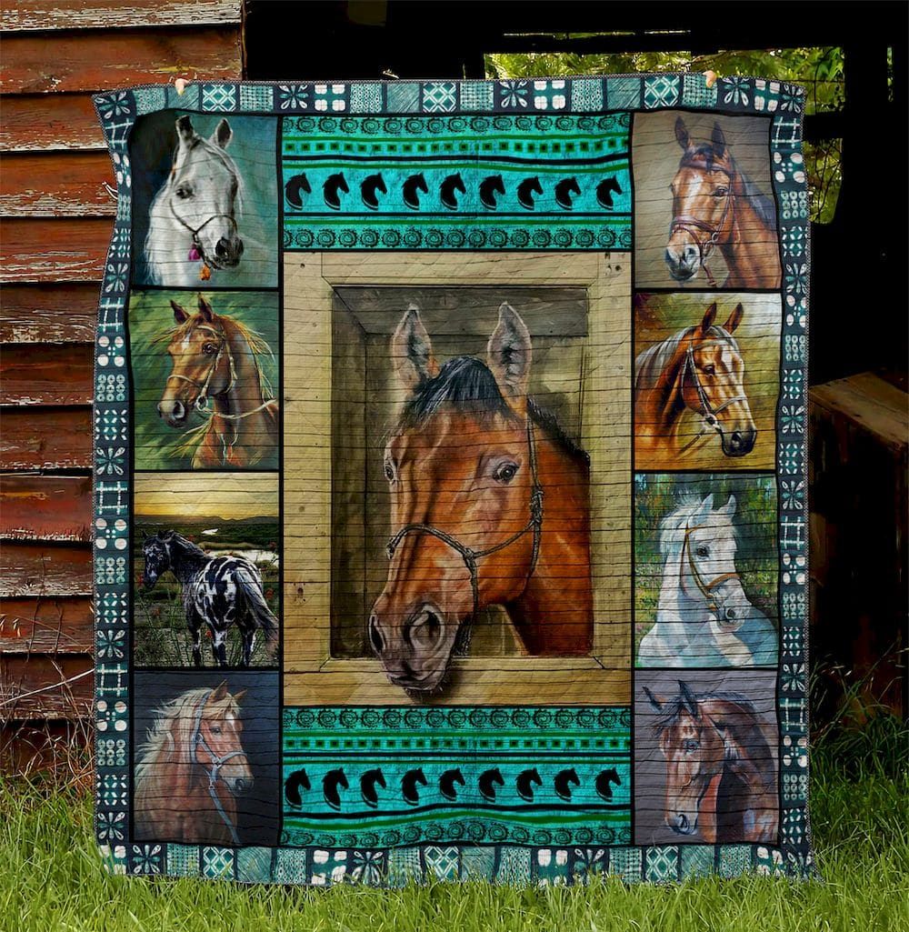 Mp3008 Horse Running Life Quilt Dhc16124751Dd