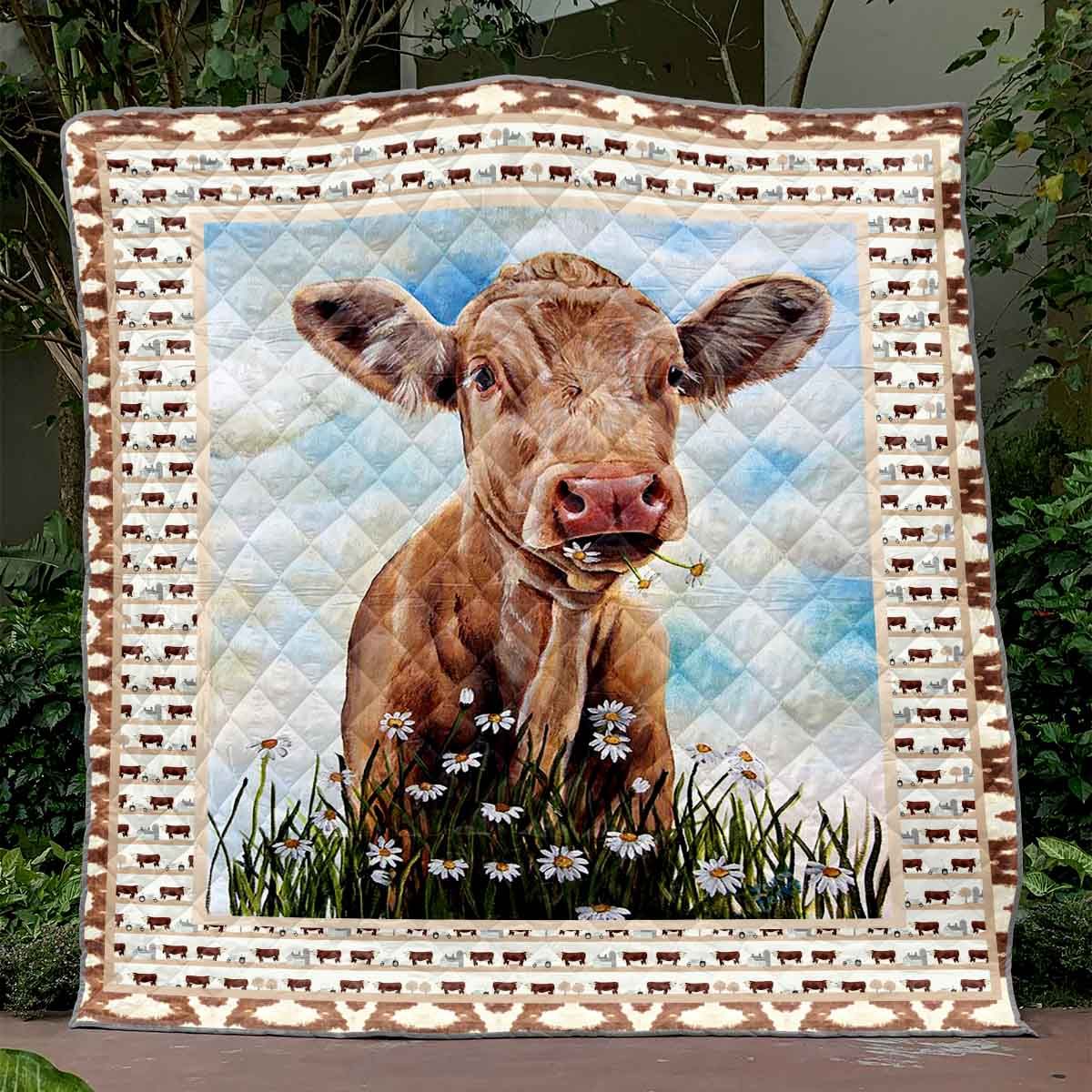 Mp3009 Cow Baby Cow Quilt Dhc16123084Dd
